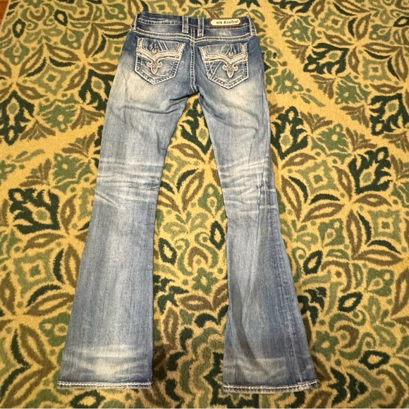 Women’s Rock Revival Hyero Mid-rise Boot Stretch Jeans 25 - Picture 6 of 7